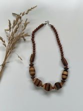 Load image into Gallery viewer, Vintage Wooden Bead Necklace - 1980s