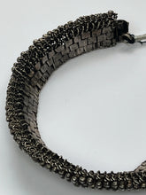 Load image into Gallery viewer, Vintage Antique Silver Tribal Statement Necklace - Circa 1970s