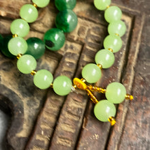 Load image into Gallery viewer, Pair of natural crystal gemstone stacking bracelets - Jade