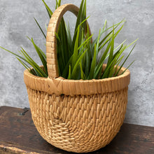 Load image into Gallery viewer, Vintage Boho Woven Basket Plant Pot Planter
