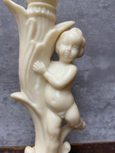 Load image into Gallery viewer, Vintage Cherub Putti Candle Stick
