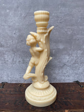 Load image into Gallery viewer, Vintage Cherub Putti Candle Stick
