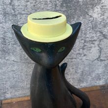 Load image into Gallery viewer, Vintage 1970s Cat/Feline Retro Money Box - Piggy Bank
