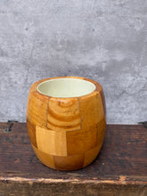 Load image into Gallery viewer, Vintage Mid-Century Modern Wood 1950s Plant Pot Planter
