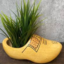 Load image into Gallery viewer, Vintage Wooden Dutch Handmade &amp; Painted Clog Planter Plant Pot
