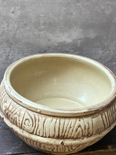 Load image into Gallery viewer, Vintage 1940s Stoneware Planter Plant Pot by Hillstonia
