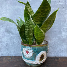 Load image into Gallery viewer, Vintage 1960 Handmade Ceramic Mid Century Italian Planter Plant Pot
