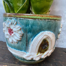 Load image into Gallery viewer, Vintage 1960 Handmade Ceramic Mid Century Italian Planter Plant Pot
