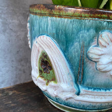 Load image into Gallery viewer, Vintage 1960 Handmade Ceramic Mid Century Italian Planter Plant Pot
