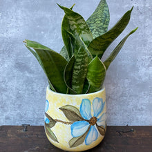 Load image into Gallery viewer, Vintage Hand Painted &amp; Signed Italian Flower Planter Plant Pot
