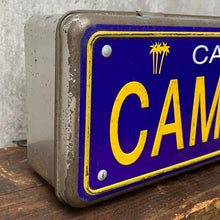 Load image into Gallery viewer, Vintage Camel Cigarette Filters Smoking Tin - California Camel 4U Number Plate
