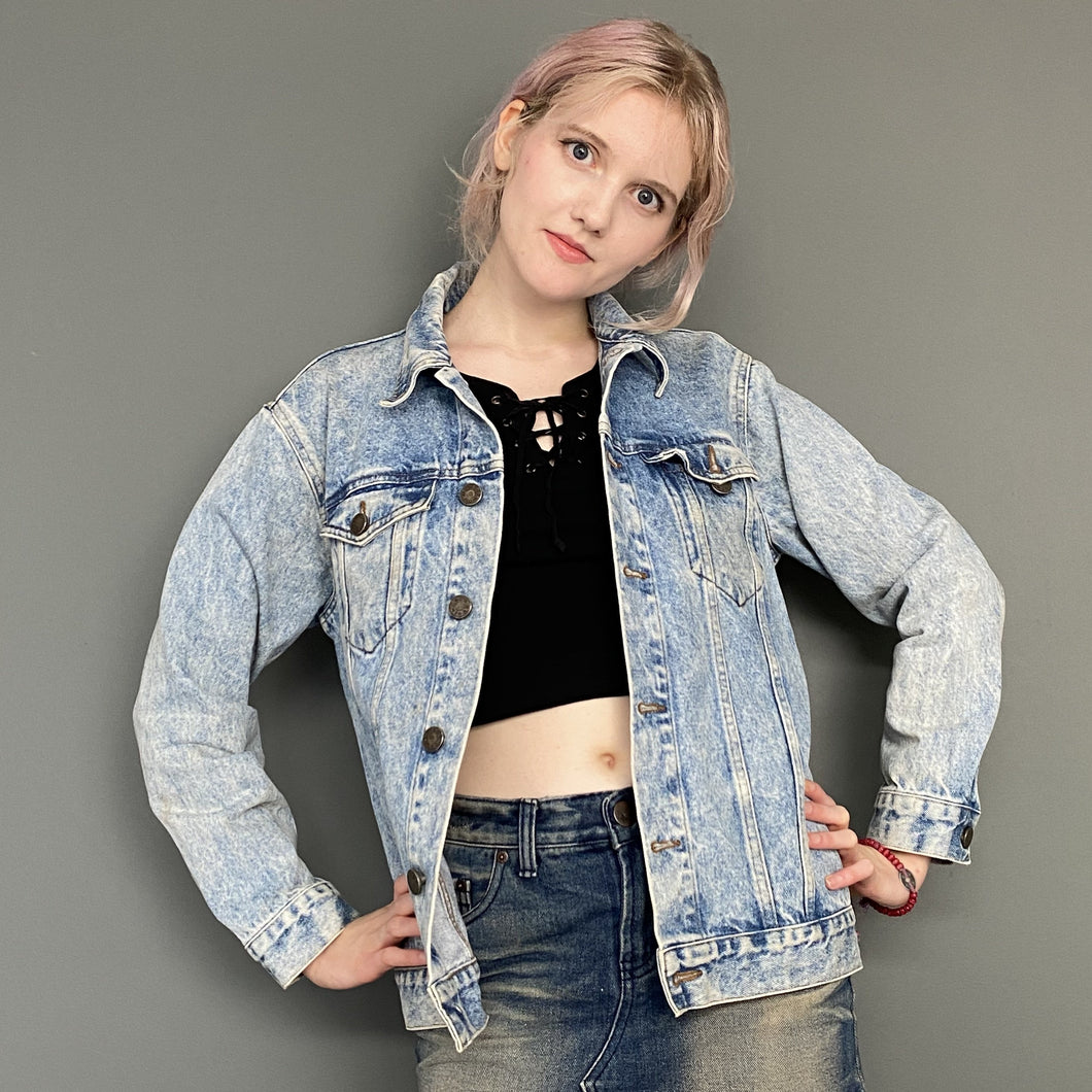 Vintage 80s Stonewash Denim Jacket