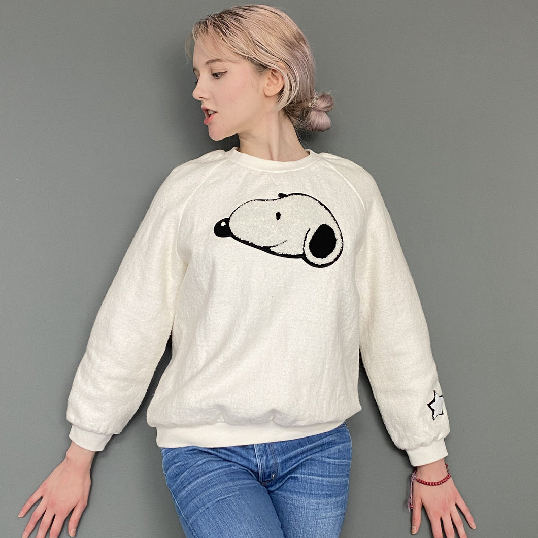 Vintage 90s Japanese Snoopy Jumper Top