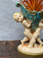 Load image into Gallery viewer, Vintage Mini Cherub Putti Plant Pot Planter for Succulents or Cactus by Fontanini Depose Italy
