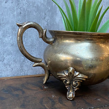 Load image into Gallery viewer, Vintage British 1920s Silver Plated Small Planter Plant Pot
