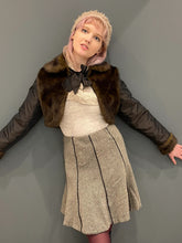 Load image into Gallery viewer, Vintage 1990s Faux Fur Crop Jacket - Made in Italy
