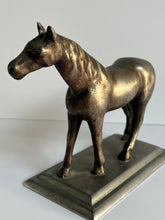 Load image into Gallery viewer, Vintage Antique Pewter Silver Horse Sculpture Ornament
